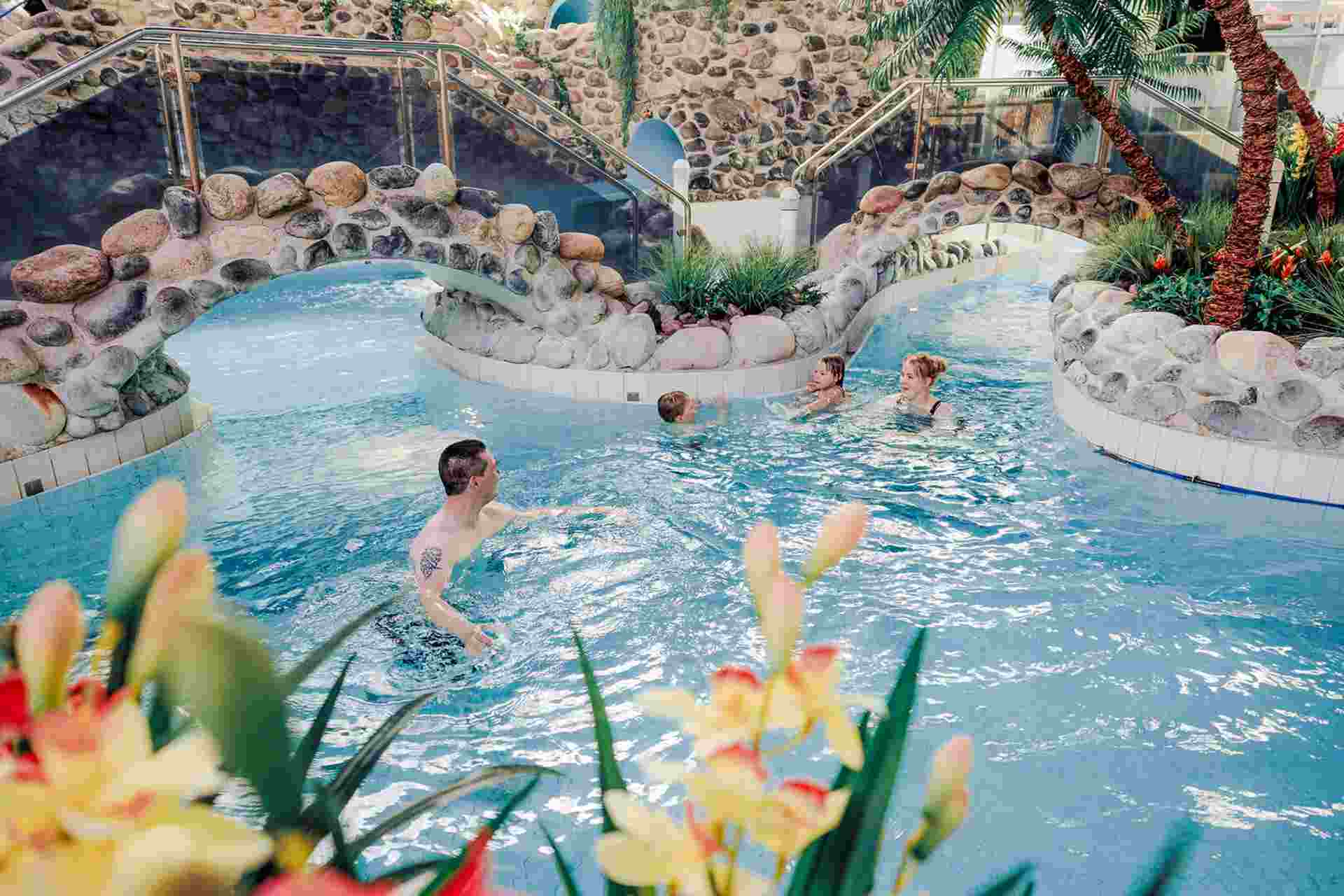 Water park and day spa