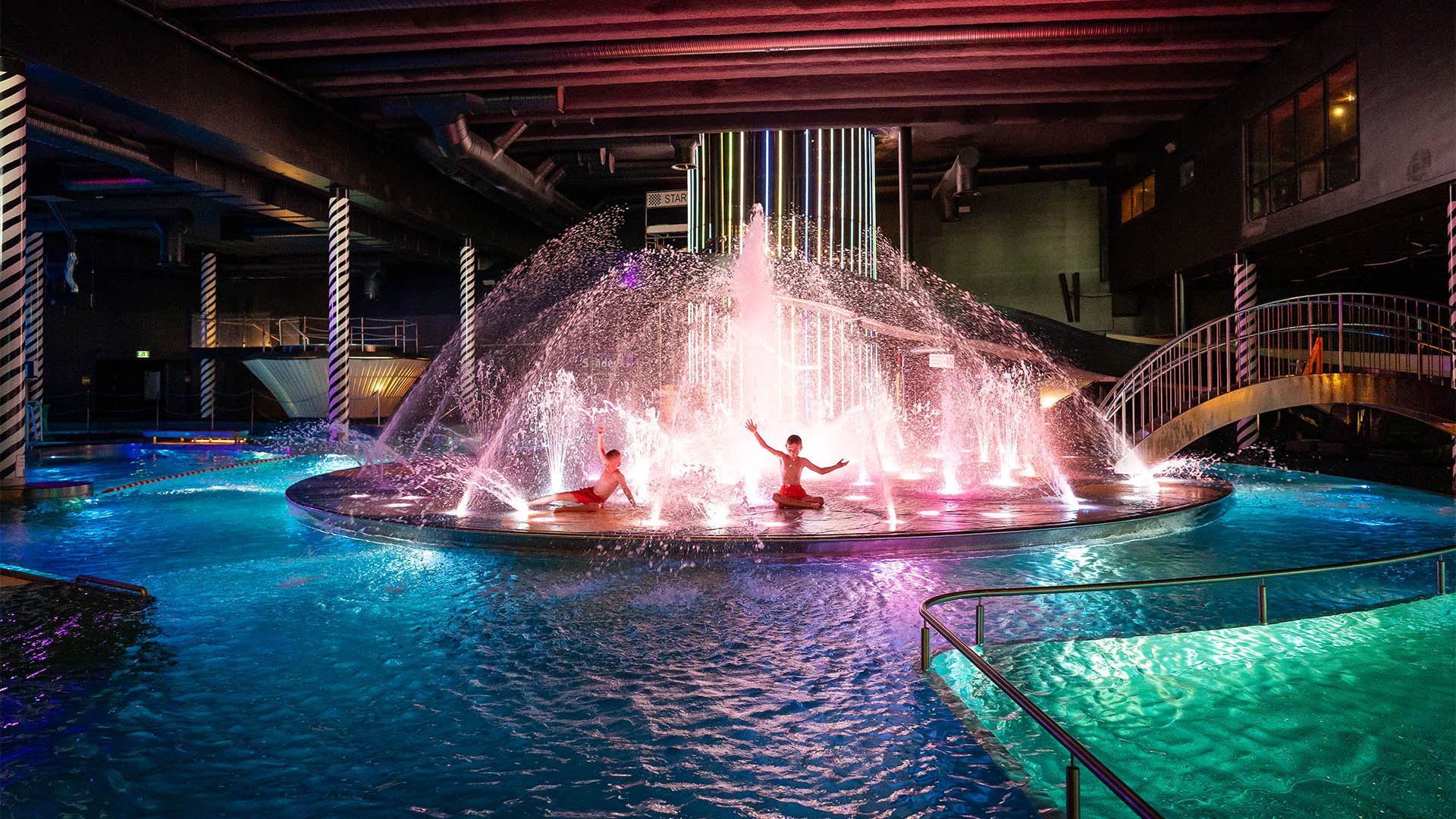 Water park and day spa