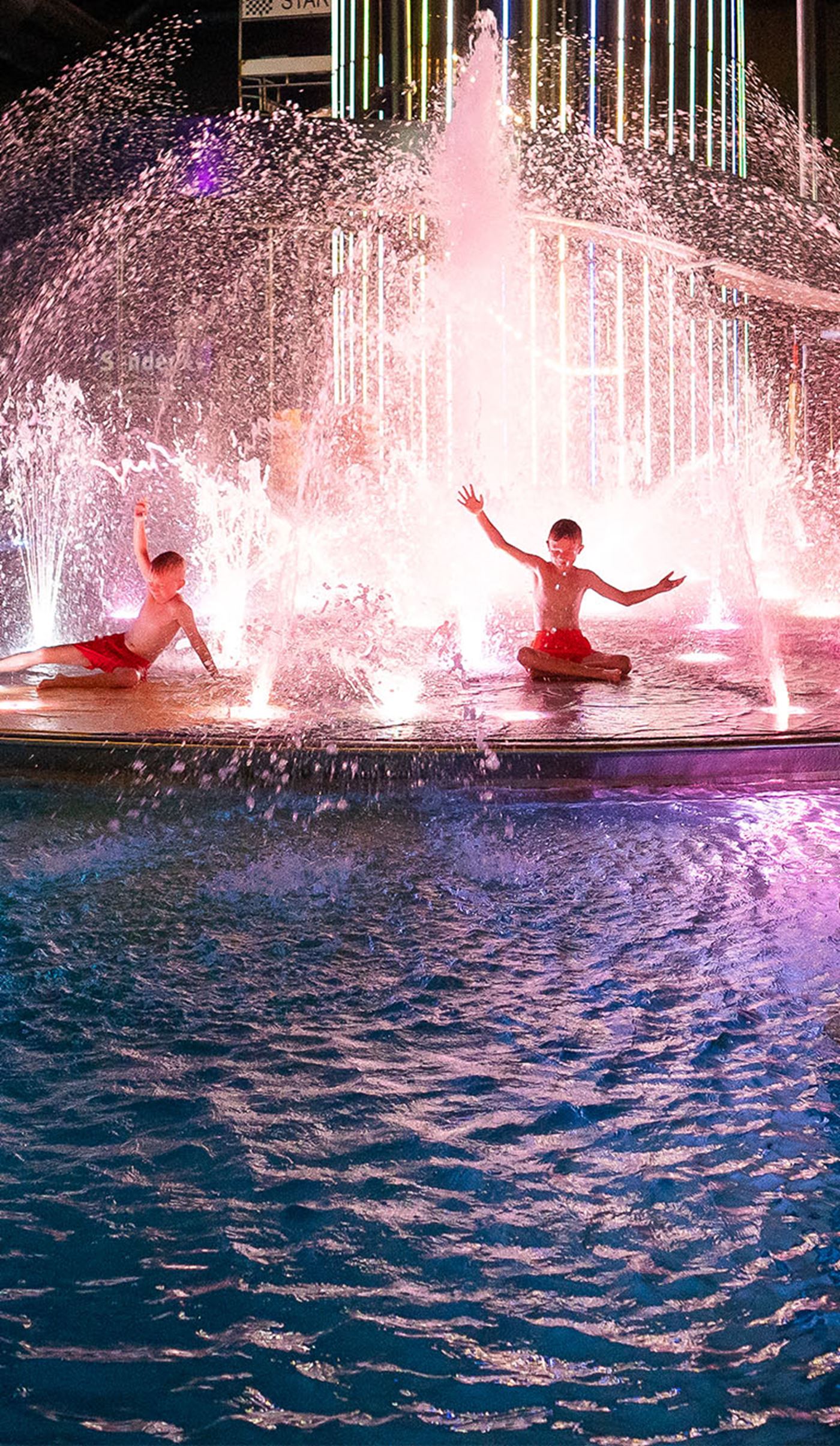 Water park and day spa